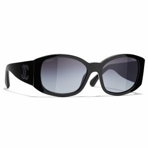 Authentic Chanel Black Sunglasses